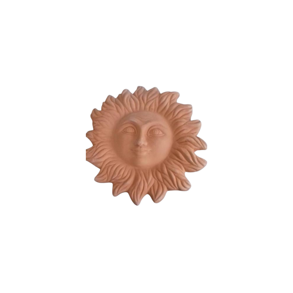Sole Sorriso in terracotta cm 30