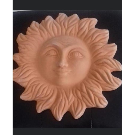 Sole Sorriso in terracotta cm 30